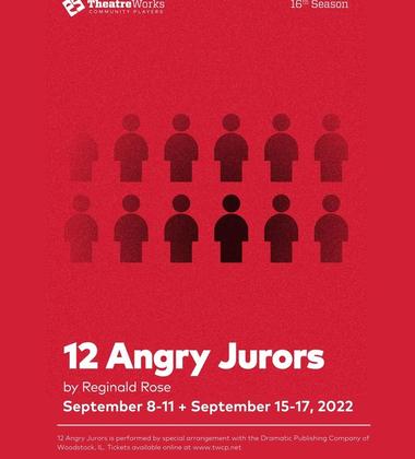 Tickets now on sale for TWCP Twelve Angry Jurors