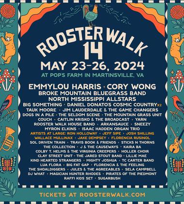 Rooster Walk 14 Final Band Announcement