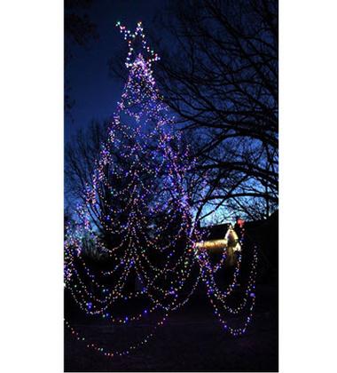 Art Garden Christmas Tree Lighting Set for Dec. 2, 2021