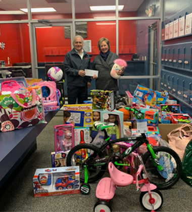 Martinsville Speedway Raises over $17,000 and Collects Nearly 2,000 Toys from Martinsville Community27th Annual Christmas Toy Drive
