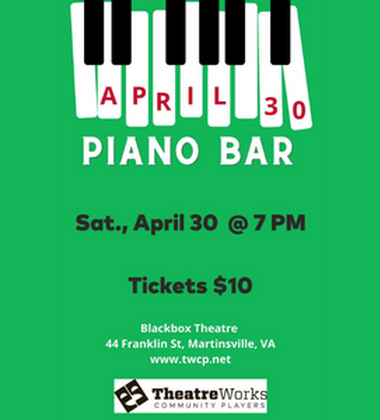 Piano Bar Returns April 30th