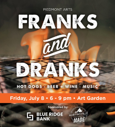 Franks + Dranks & Upcoming Events at Piedmont Arts