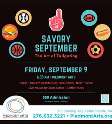 Events at Piedmont Arts
