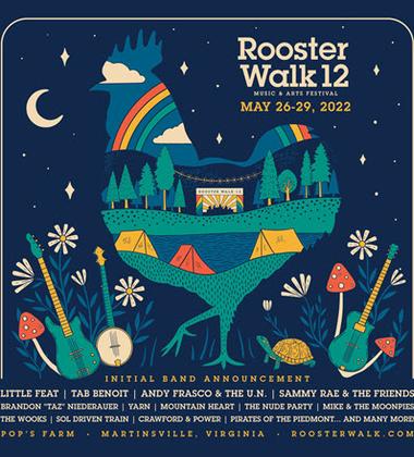 Rooster Walk 12 Initial Band Lineup Announced & Tickets on Sale Now