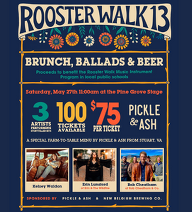 Announcing: Brunch, Ballads & Beer at Rooster Walk 13 + Win Tickets