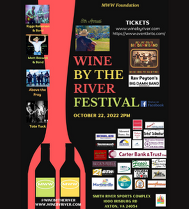Wine by the River Festival October 22, 2022