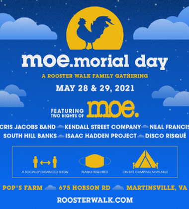 Gold tickets and beer and kids admitted free…..at moe.morial May 28-29