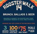 Announcing Brunch, Ballads & Beer at Rooster Walk 14 & Win Tickets