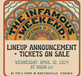 The Infamous Weekend On Sale Date, RW14 Map + Beverage Partners