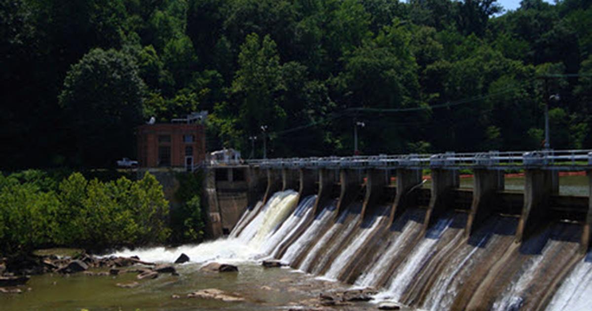 Martinsville Dam on Smith River