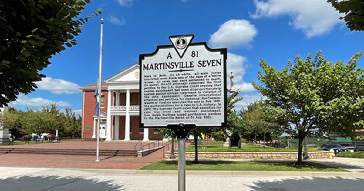Martinsville Seven Historic Marker